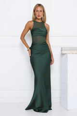 Captivating Smile Maxi Dress Green