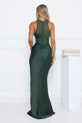 Captivating Smile Maxi Dress Green