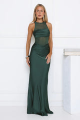 Captivating Smile Maxi Dress Green